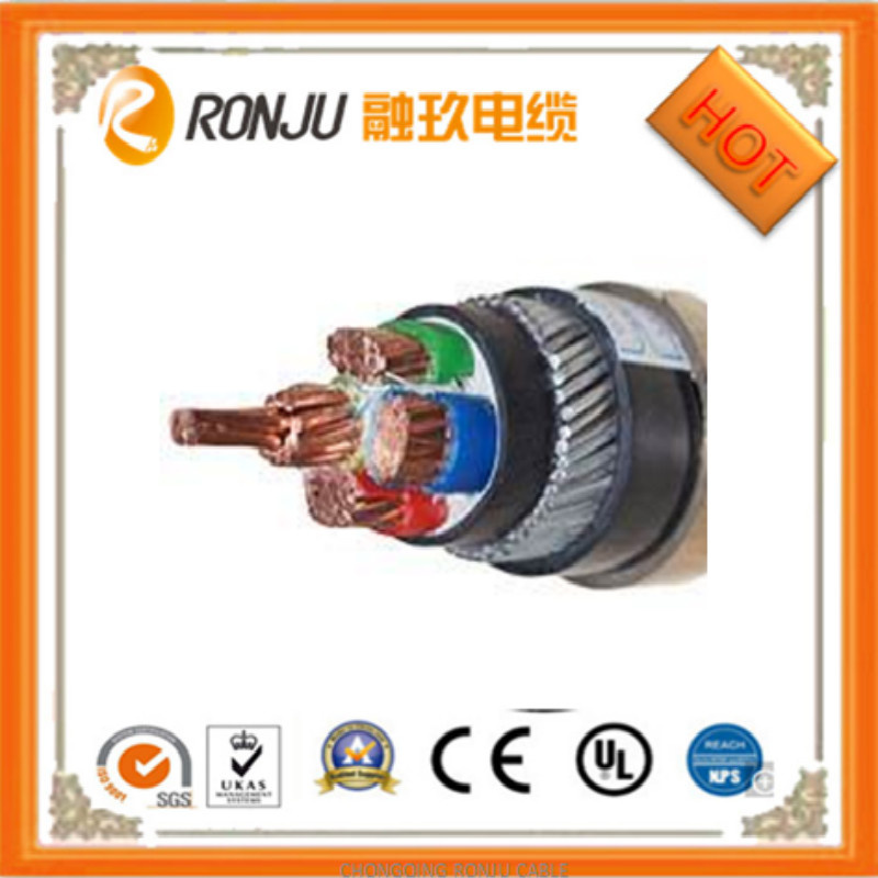 Thin Steel Wire Armored Low Smoking and Halogen Free Power Cable