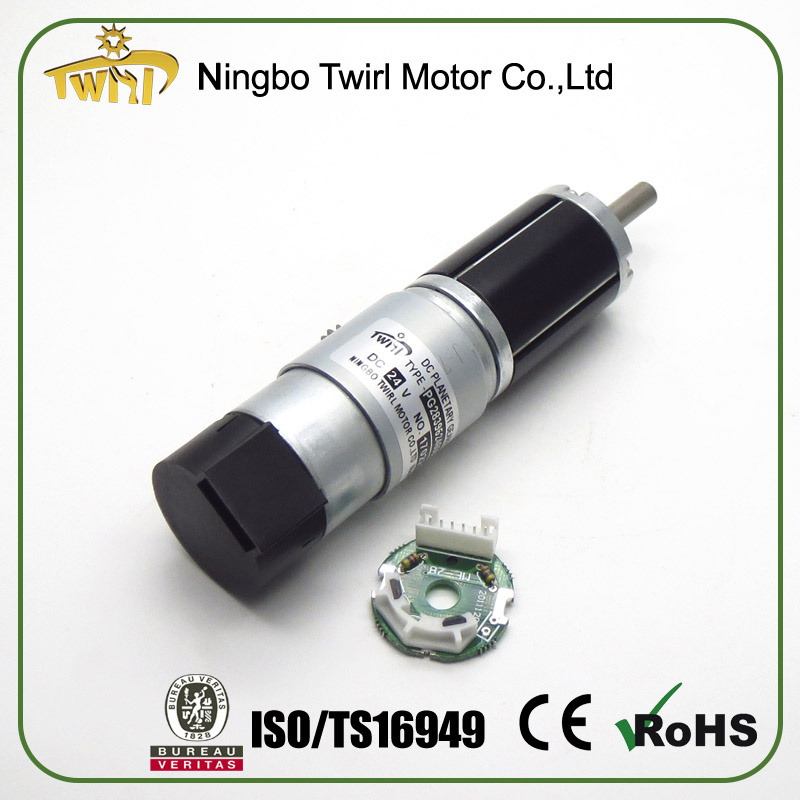 12V Micro Gear Motor with 28mm Gear Box with Encoder