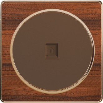 British Standard One Gang Internet/Telephone Socket Flat (A2)
