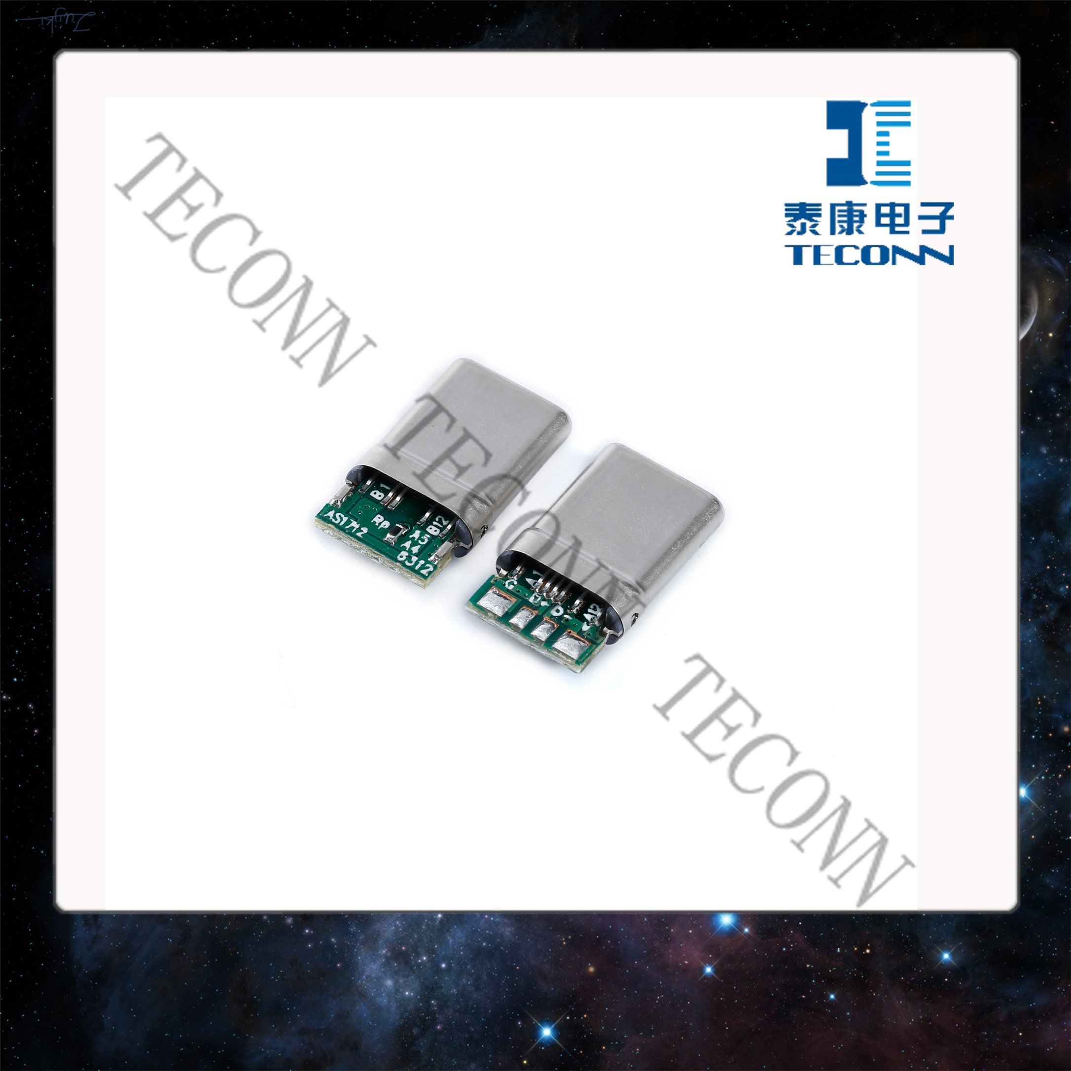 USB Type C 2.0 Connector 1203j