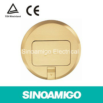 AC Pass Though Receptable Power Wiring System Floor Socket