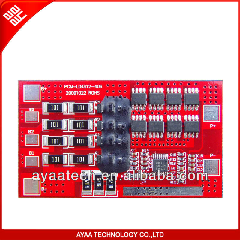 BMS Protection Circuit Module for LiFePO4 Battery Pack