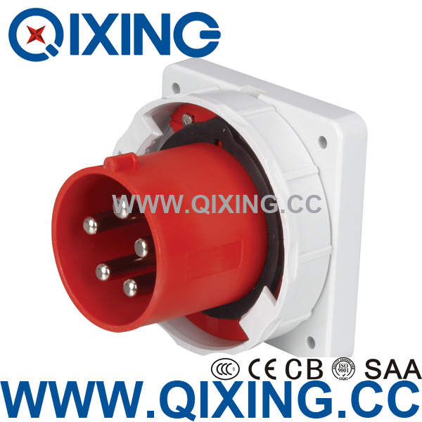400V 125A European Standard Panel Mounted Plug (QX1983)