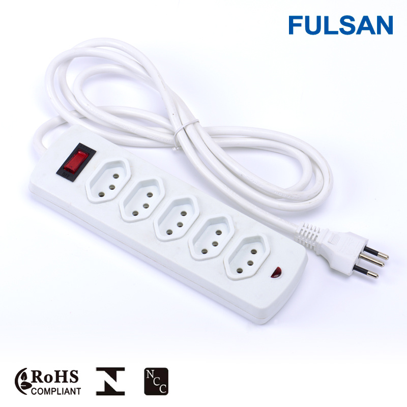 Brazil Electrical Outlet Extension Power Socket