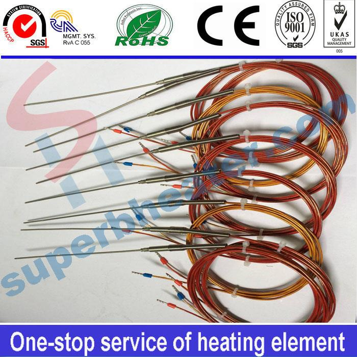 M8 Thread Locking Screw J Type K Type Thermocouple