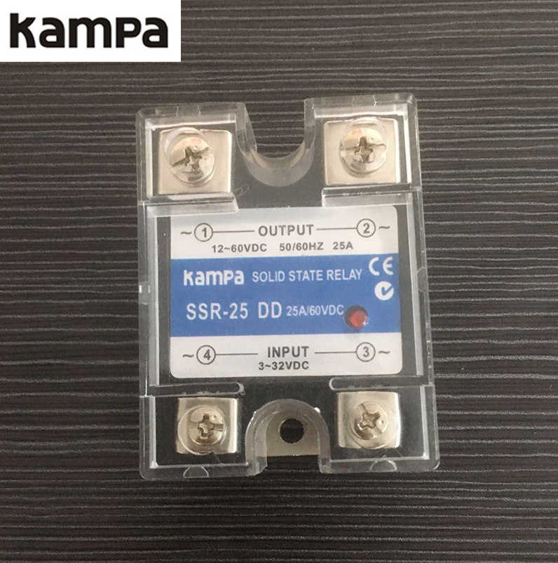 SSR 25dd 3-32VDC to 12-60VDC Single Phase Solid State Relay
