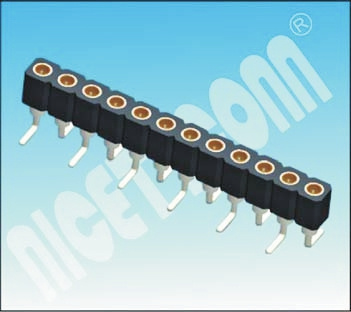 Hot 2.54 mm H: 3.0 SMT Single Row IC Socket Connector