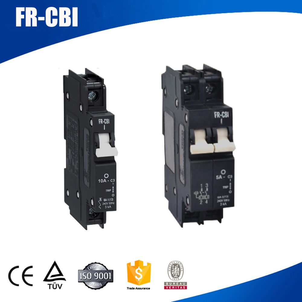 QA South Afrcia Black Circuit Breaker (CBI Hydraulic Magnetic)