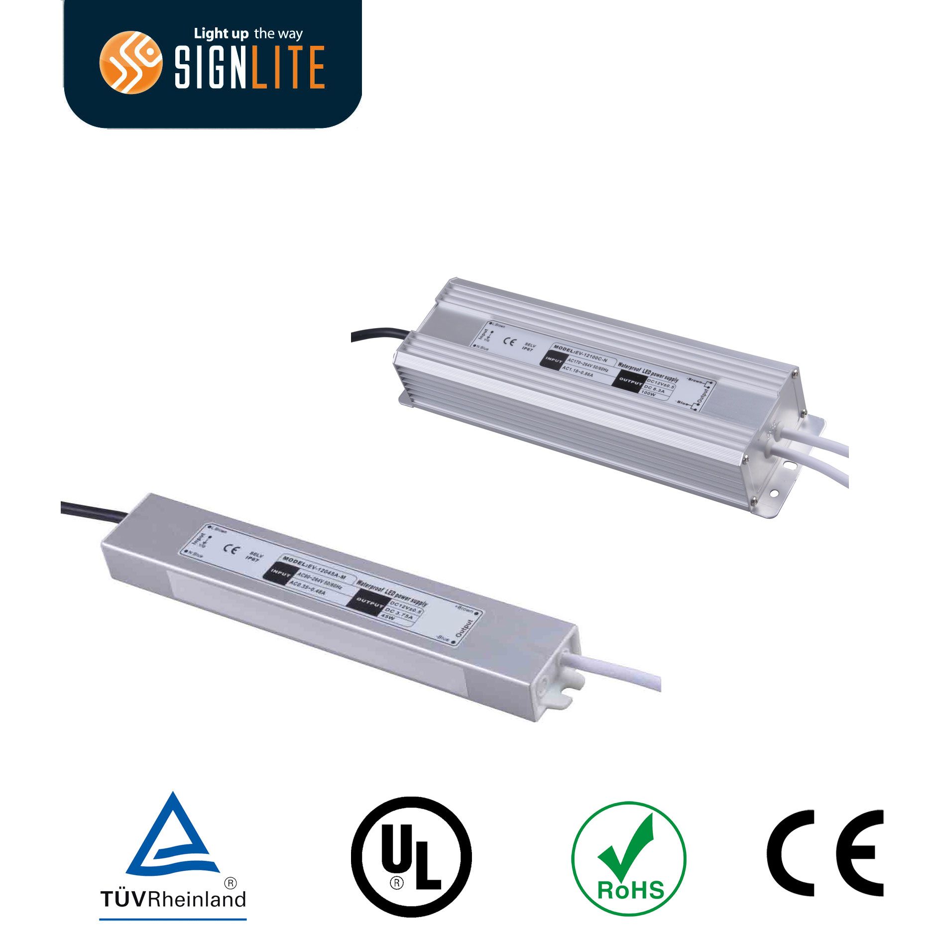 IP67 Waterproof LED Power Supply