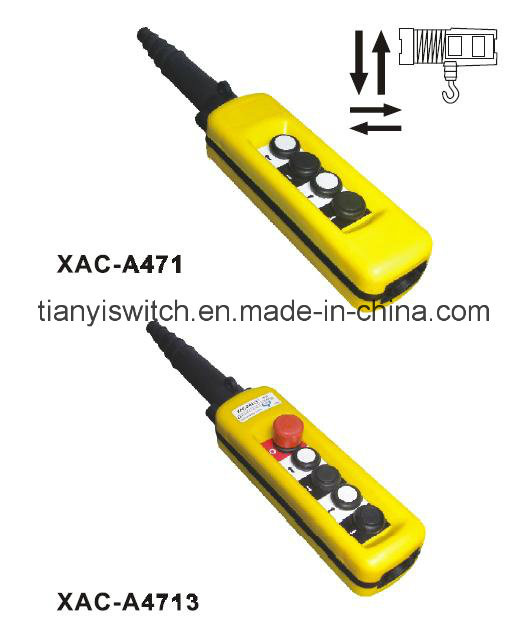 Xac-A471 or Xac-A4713 Remote Control Stations Crane Hoist Switch