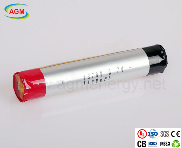 13700 1100mAh 3.7V E-Cigarette Battery