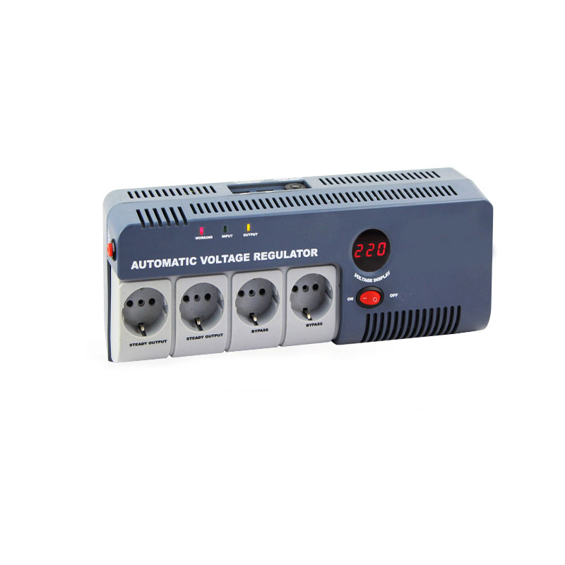 2000va portable Wall Mounted Full Automtic AC Voltage Regulator Srw-2000