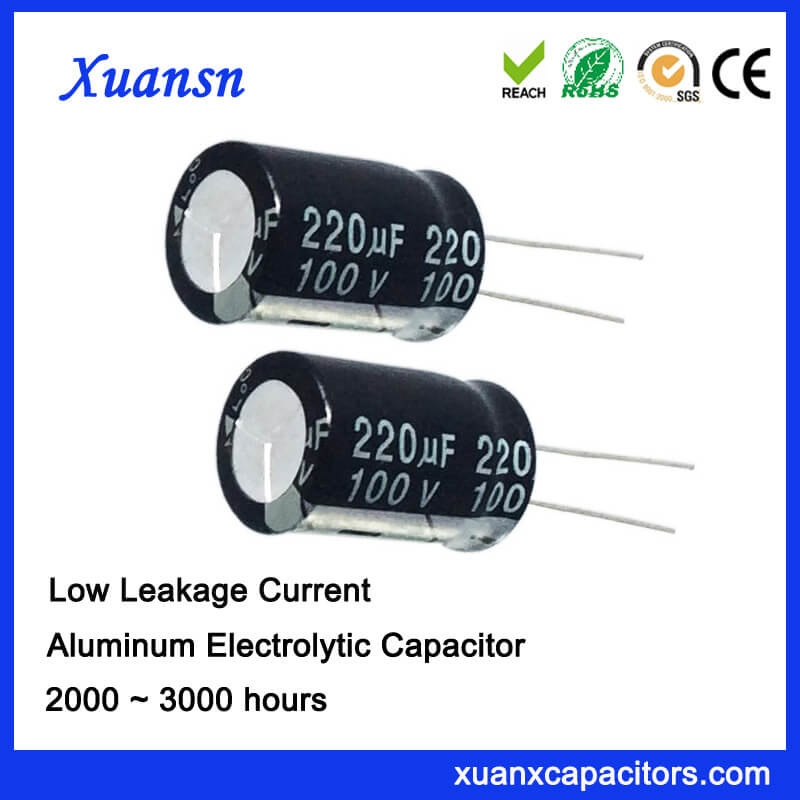 Best Low Leakage Capacitor Electrolytic 220UF 100V