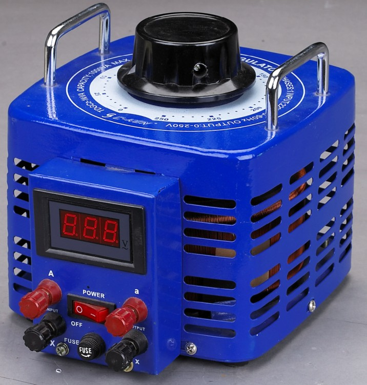 Regulator by Manual Adjust Tdgc-1000va, Digital Display