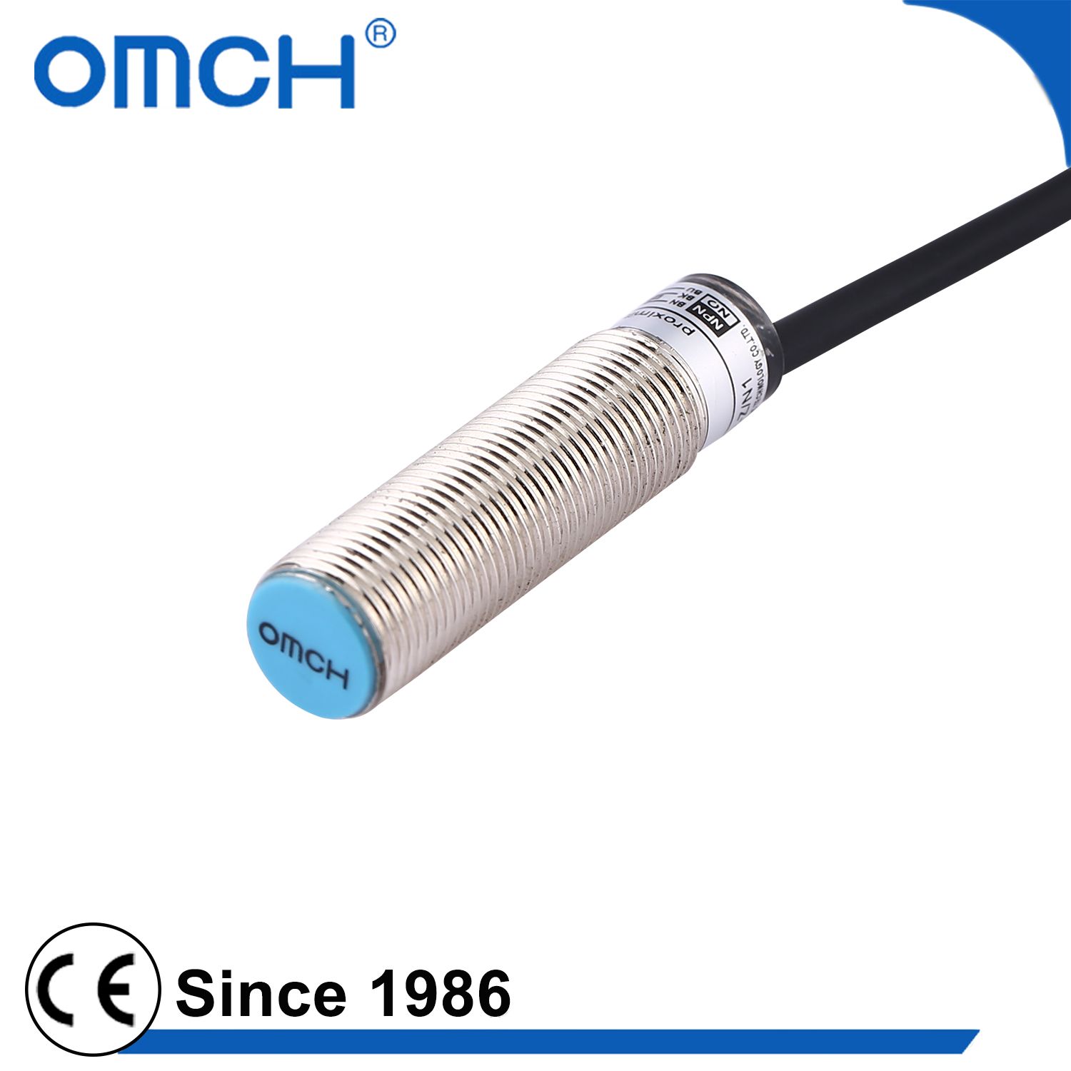 IP67 Protection M12 NPN No 2mm Waterproof Inductive Proximity Sensor