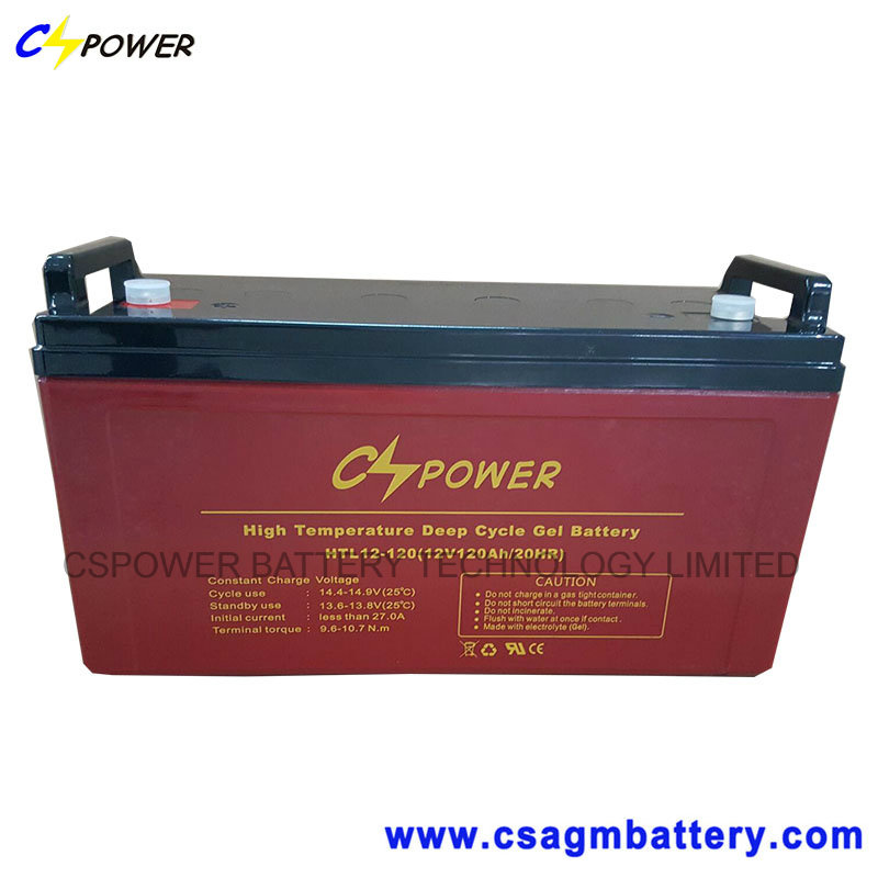 High Quality Deep Cycle 12V 120ah Solar Gel Battery