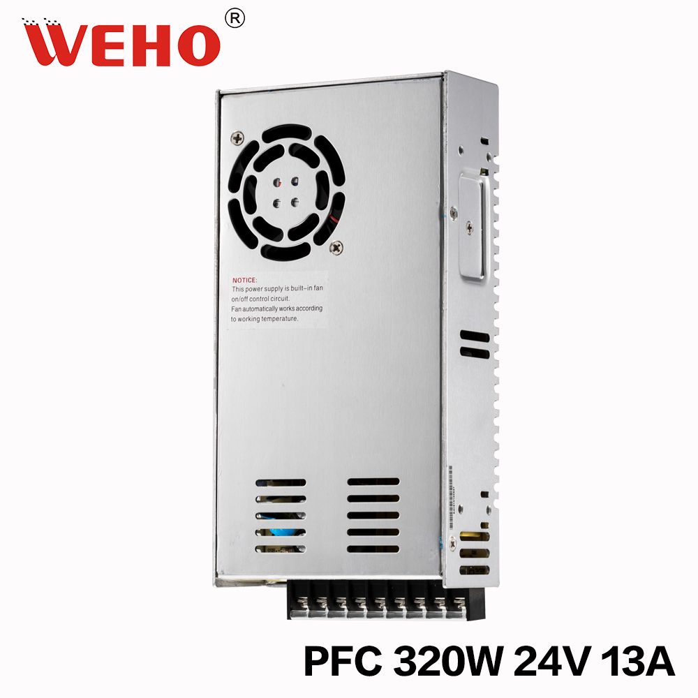 WEHO SP-320W 24V Power Supply with PFC Function
