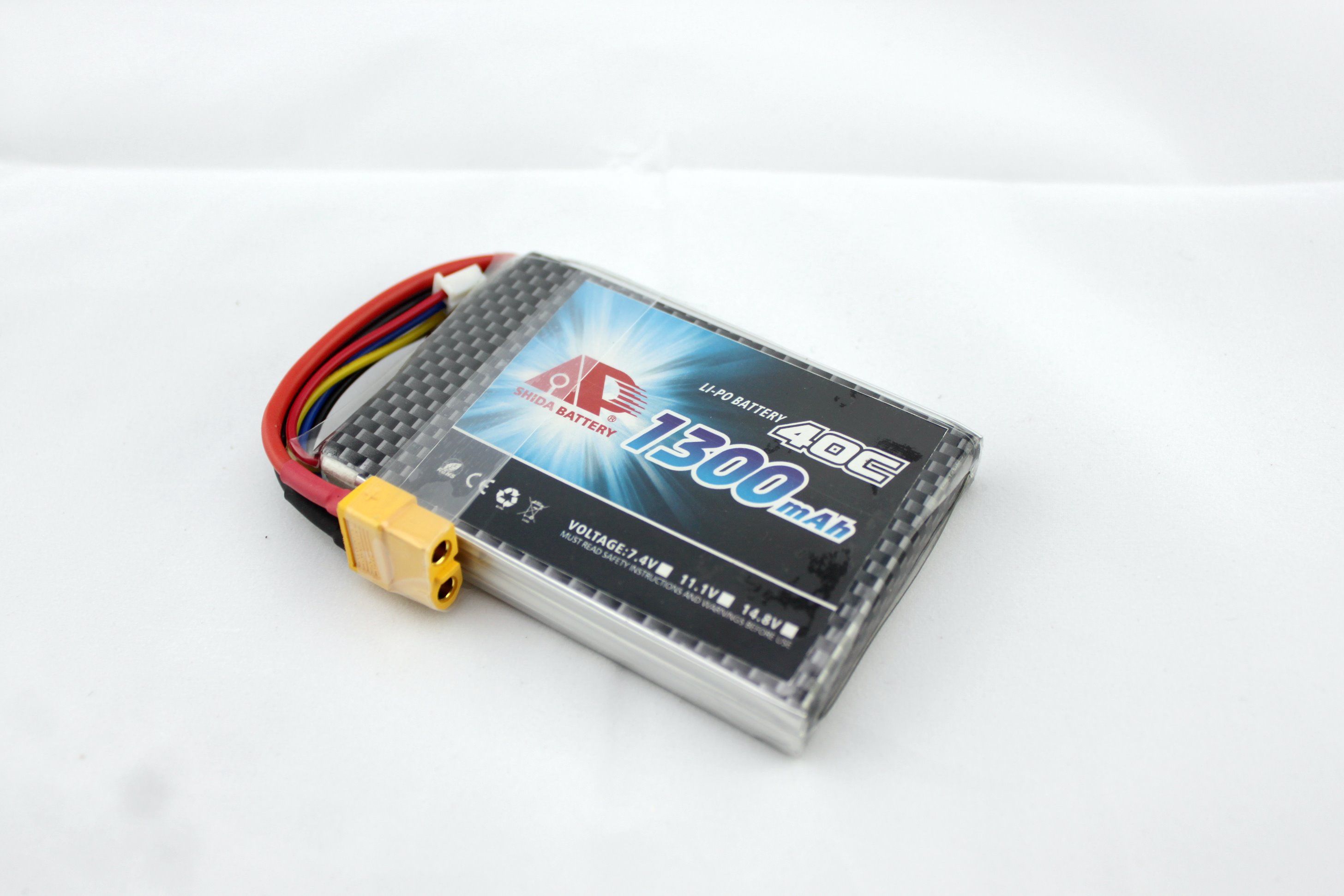 1300mAh 11.1V 40c Lithium Polymer Battery for Fpv Drone Uav