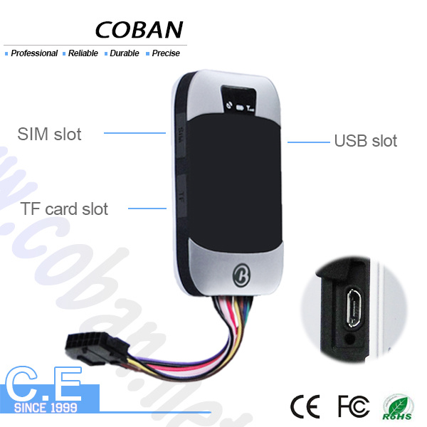 Car GPS Tracking System GPS Tracker Tk303, GSM SIM Card GPS Vehicle Tracker
