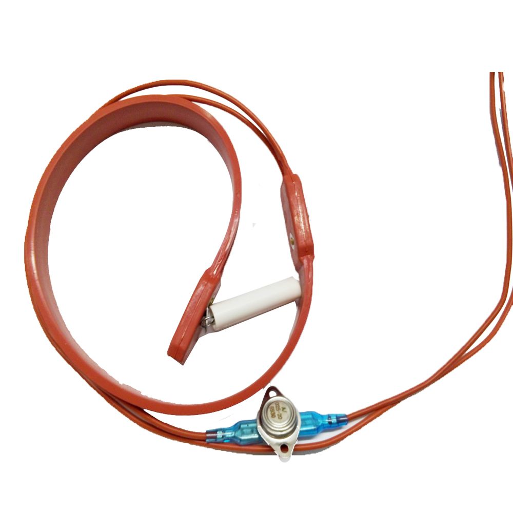 Silicone Crankcase Heater with Thermostat