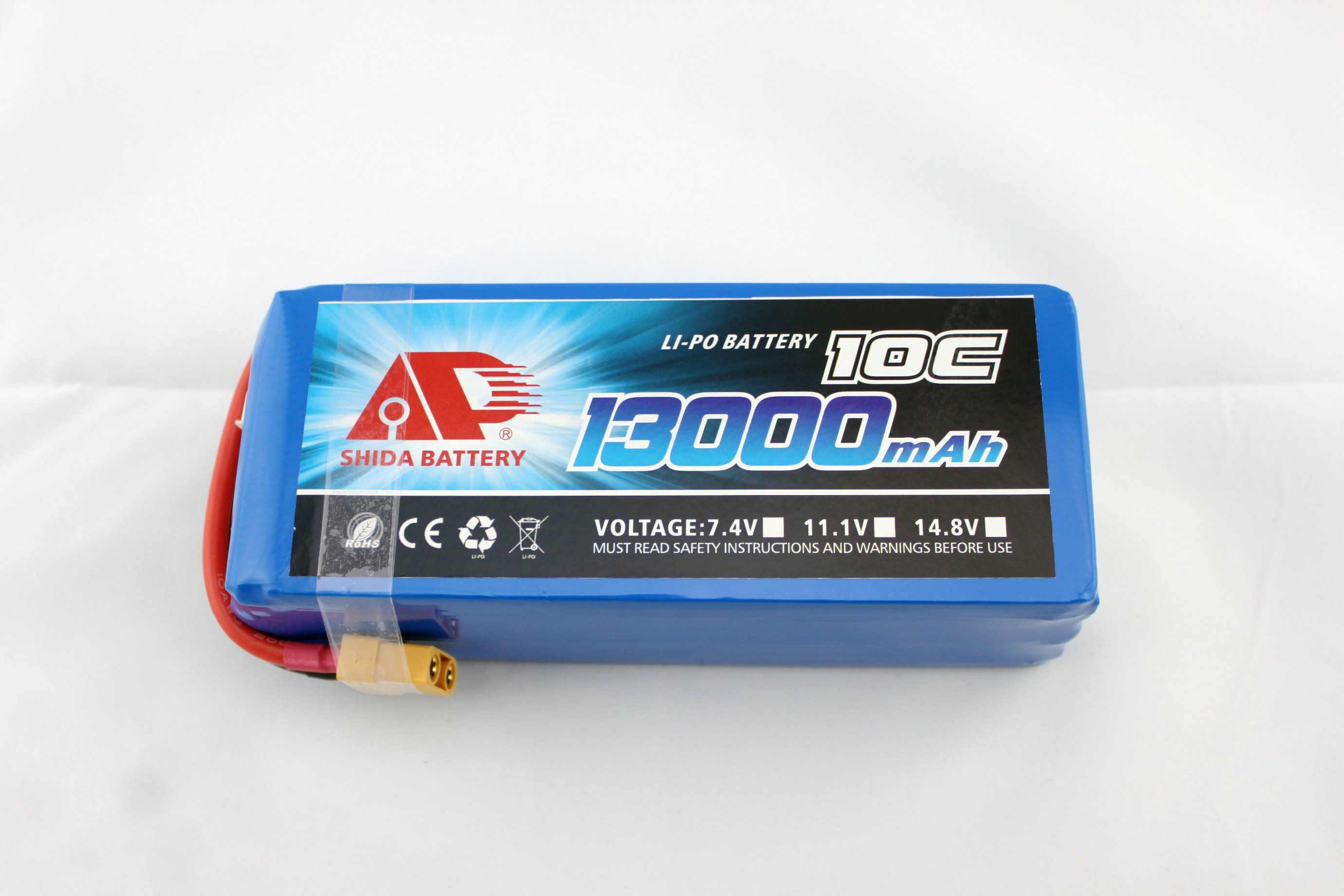 13000mAh 22.2V Lithium Polymer Battery for Agricultural Drone