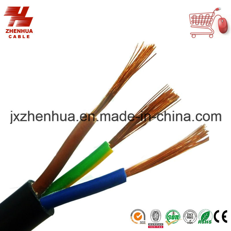 Flexible Round Stranded Copper Power Cable 3X2.5