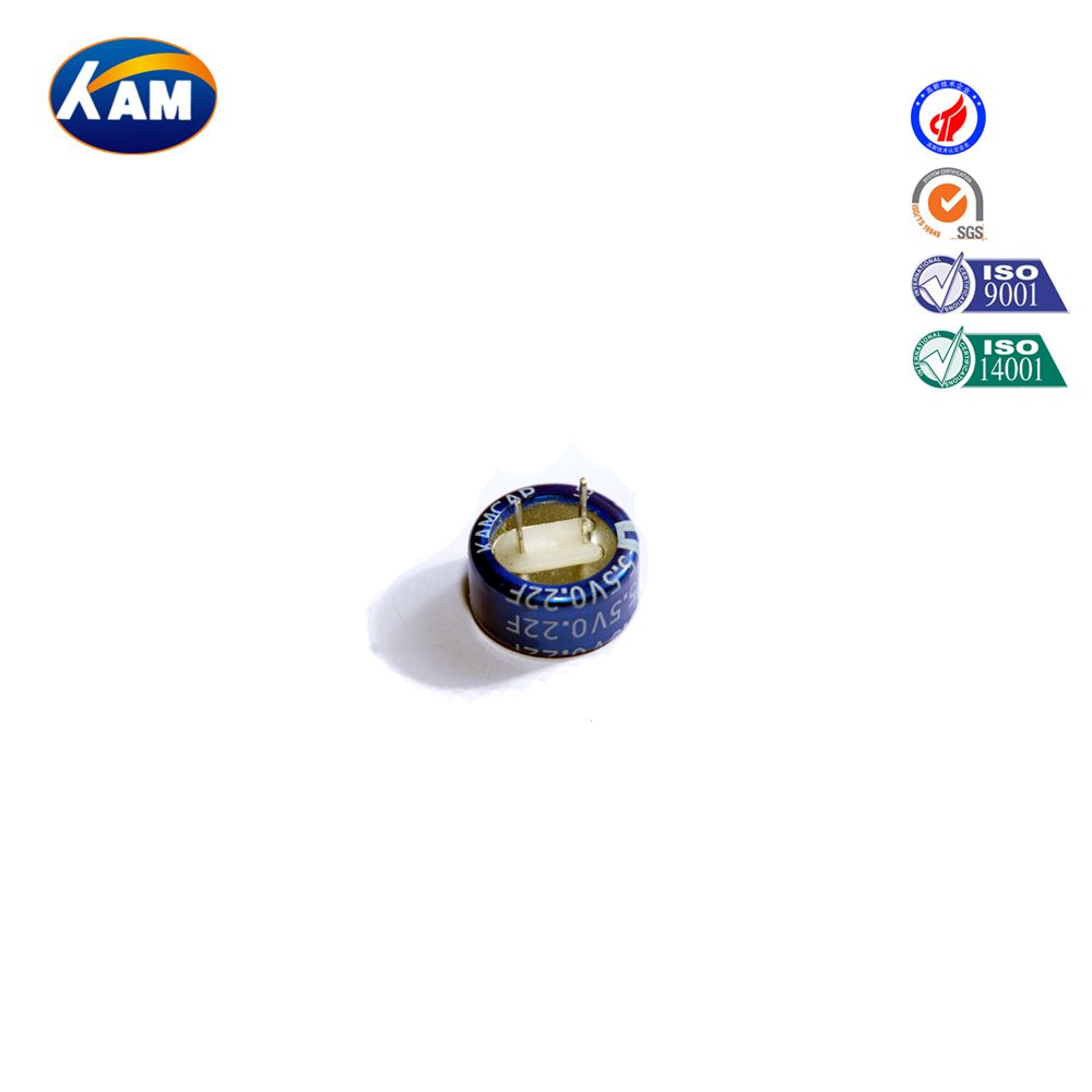 C Type 0.22f 5.5V Farad Capacitor