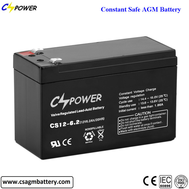 VRLA Battery 6V 10ah CS6-10d Long Life Solar
