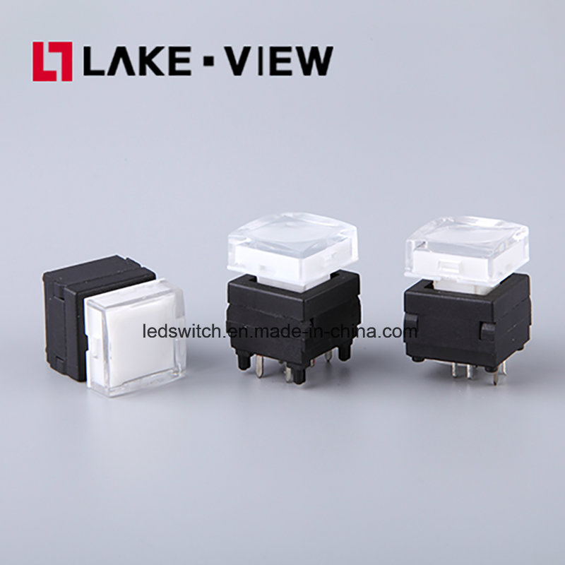 Silent LED Pushbutton Switch for Instrumentation and Communication Equipments