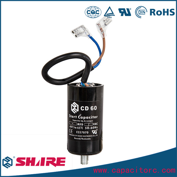 CD60 Motor Start Capacitor 110V 108-130UF