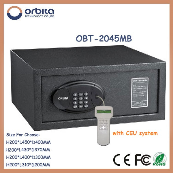 Orbita Stainless Steel Two Key Safe Box