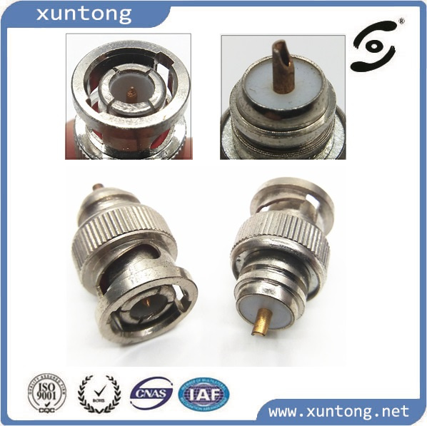 75 Ohm Male BNC Bayonet Connector for Rg11 Cable