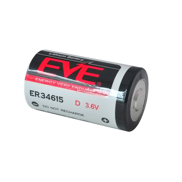 Eve Lithium Primary Er34615 Lisocl2 Bobbin Type Batteries