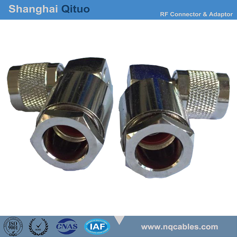 RF Connector TNC Right Angle Male Plug (TNC-JW5, JW7)