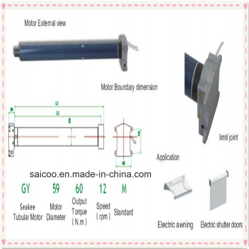Roller Shutter Motor, AC Tubular Motor