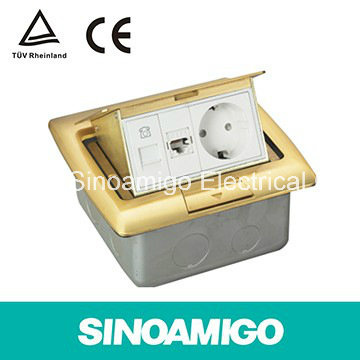 Floor Box Ground Socket Power Port Outlet