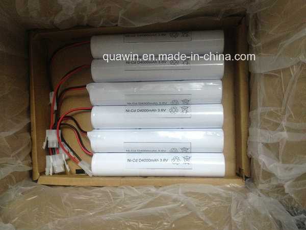 NiCd Cells Size D4000 3.6V Rechargeable Battery Pack