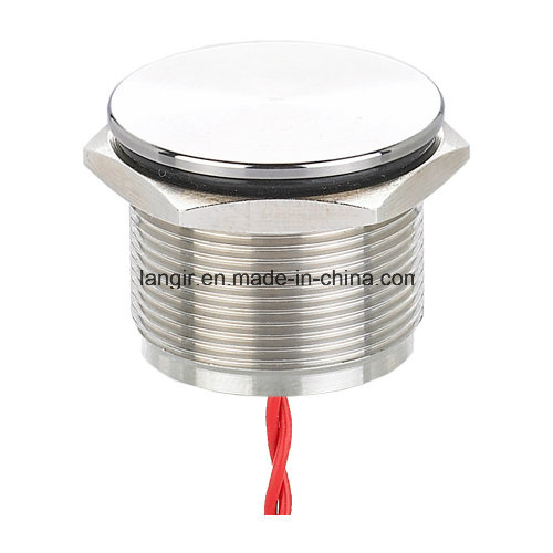 Langir Piezo Electric Switch with 22mm Stainless Steel Short Thread