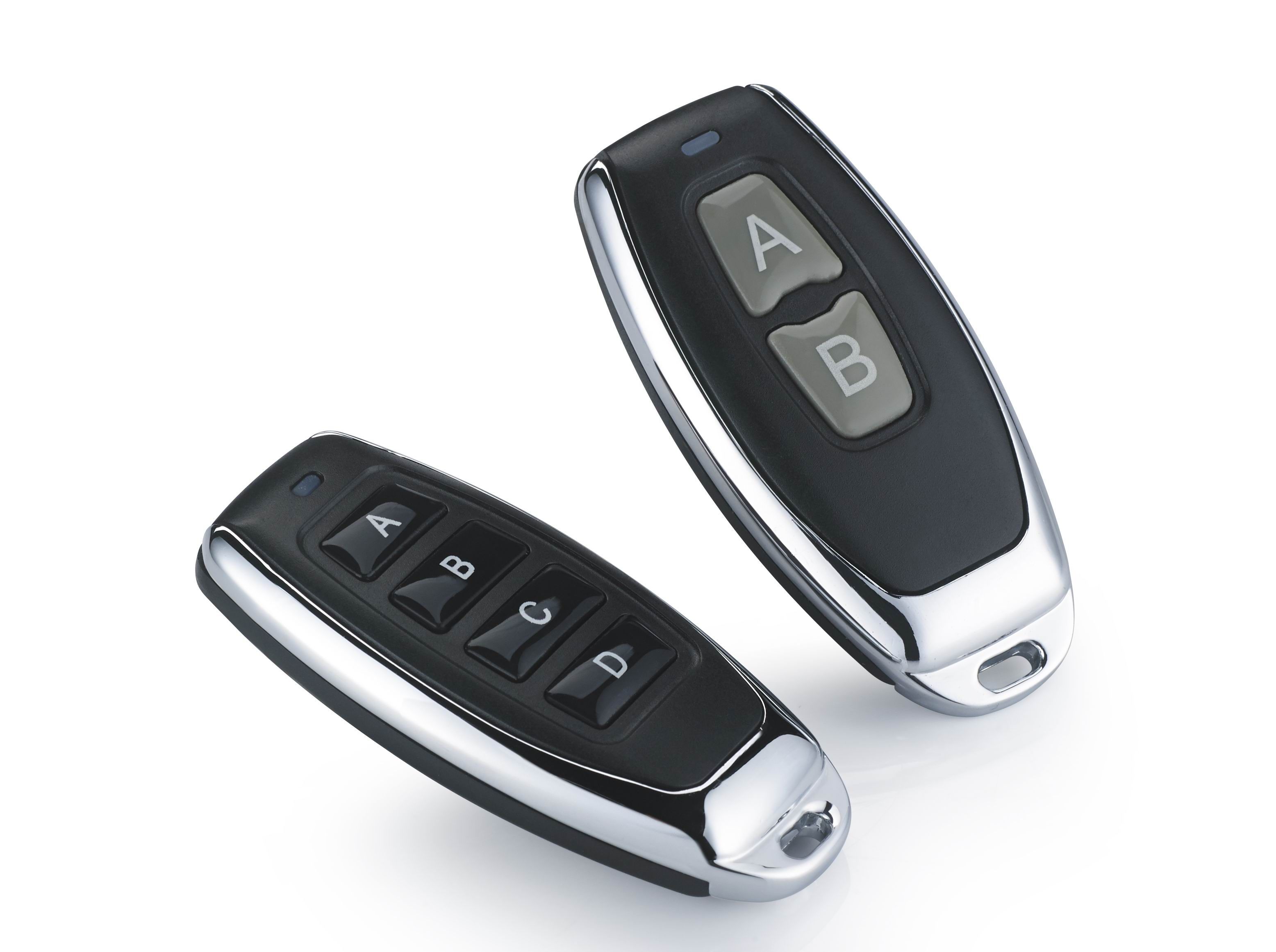 4 Buttons Rolling Code Wireless Transmitters