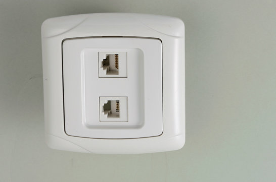 Phone Socket with CE Certificate Double 7134