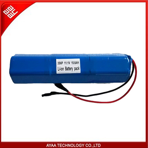 18650 11.1V 15.6ah Rechargeable Li-ion Battery Pack for Lighting