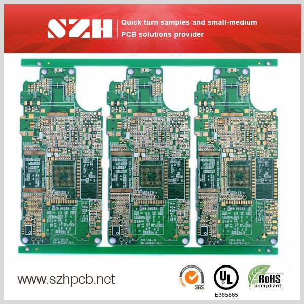 OEM/ODM Multilayer HDI PCB for Cellphone Integrated Circuit Board