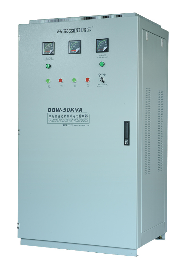 Single-Phase Full-Automatic Compensated Voltage Regulator (Big Power) 50k