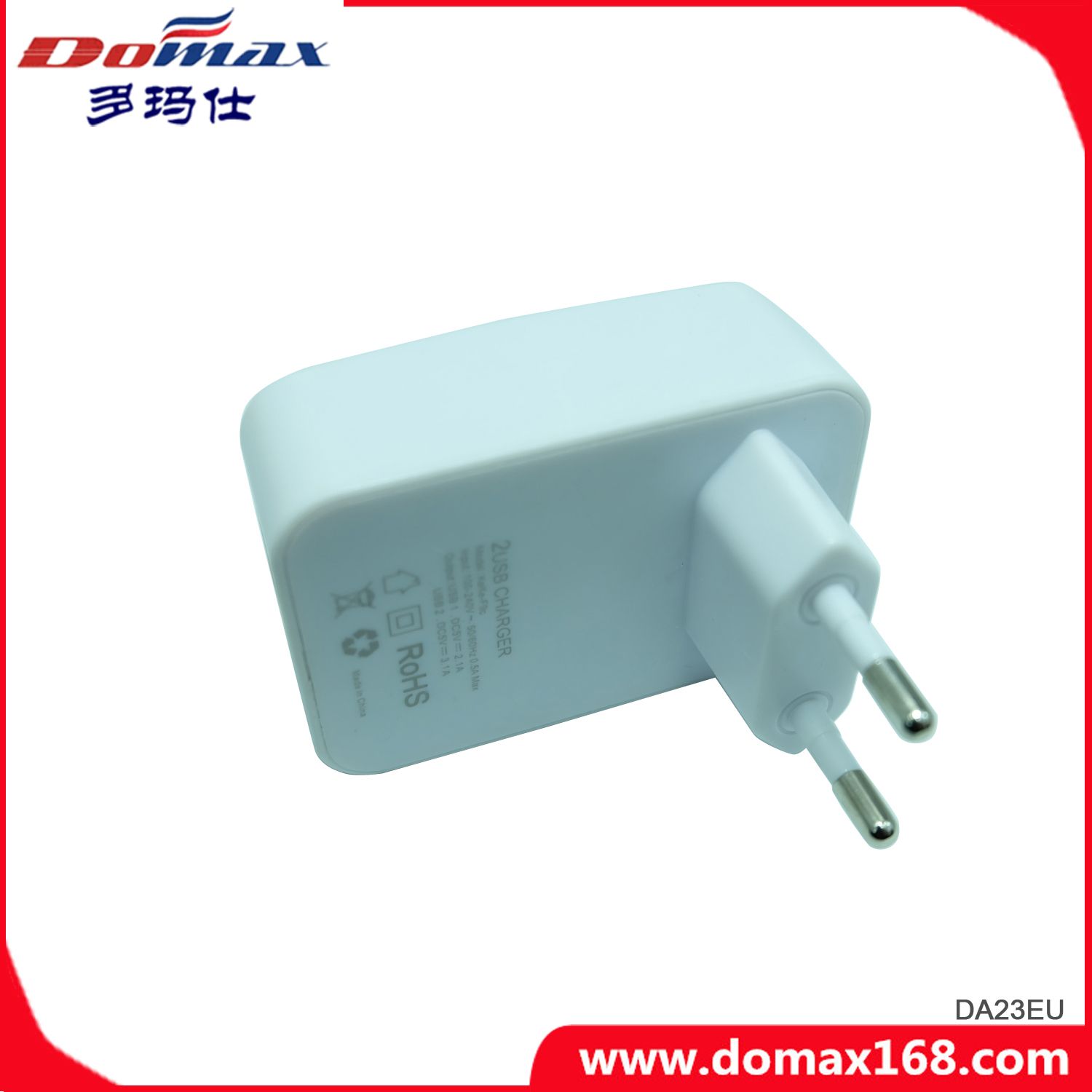 Mobile Phone Gadget 2 USB Micro Quick Charger 3.0 mAh