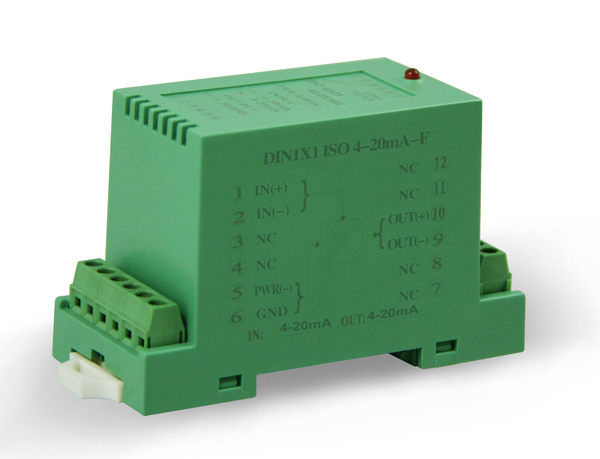 DIN Rail 4-20mA Dual Loop Powered Signal Transmitter