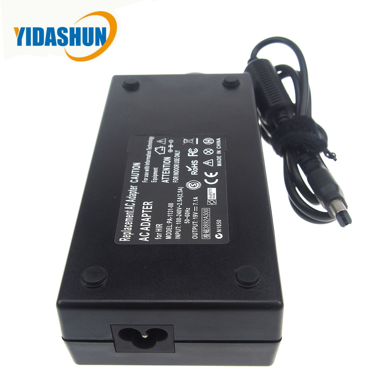 19V 7.1A 135W Five-Hole Power Adapter for Compaq