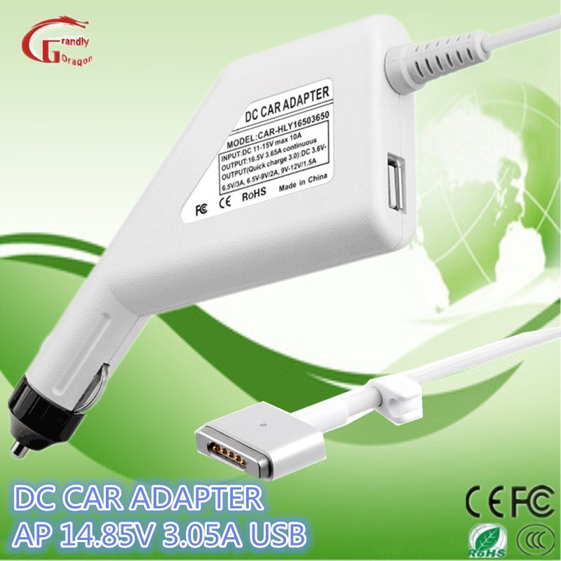 Laptop Car Charger for 45W Apple MacBook