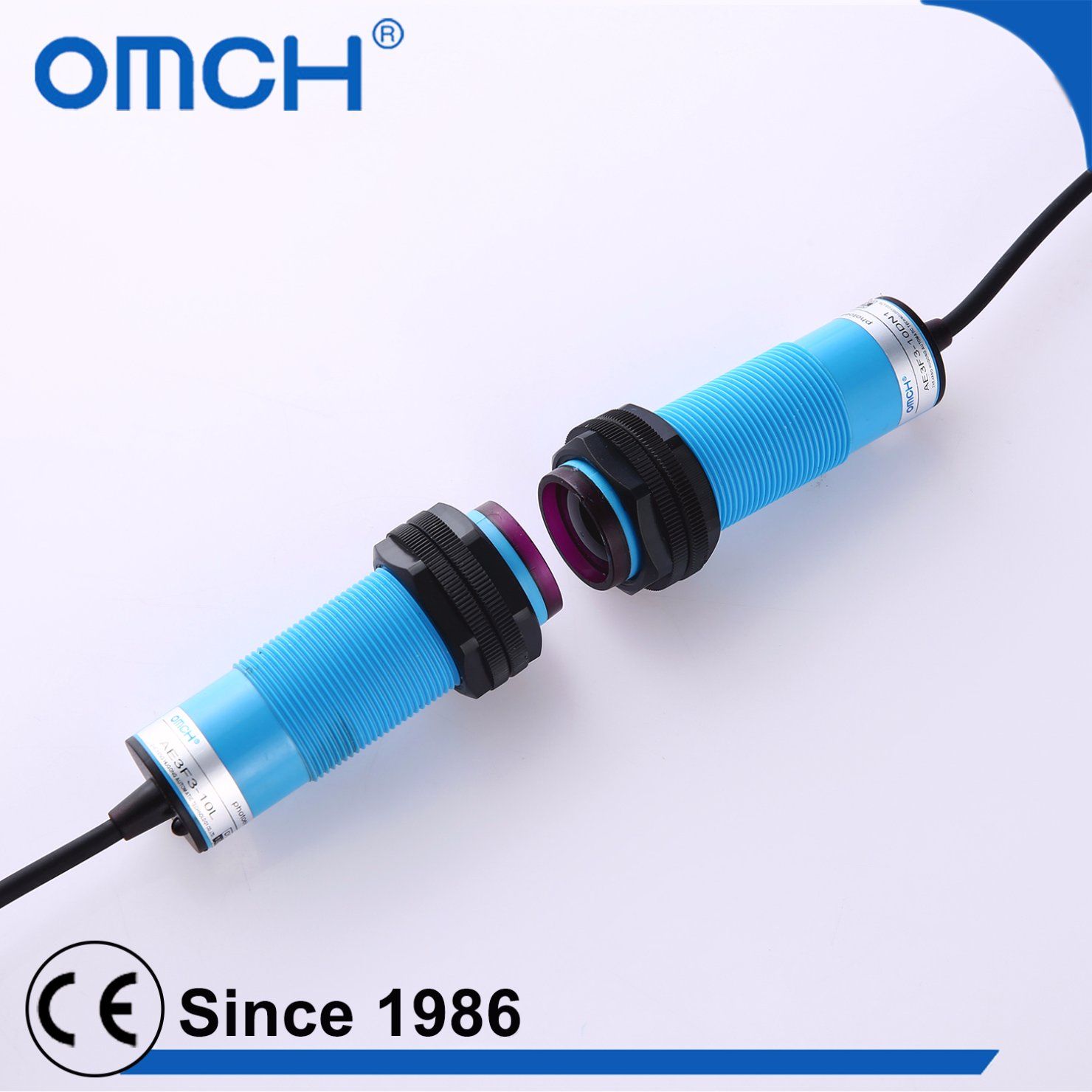 10m IP65 Optical Through Beam Photoelectric Sensor Switch