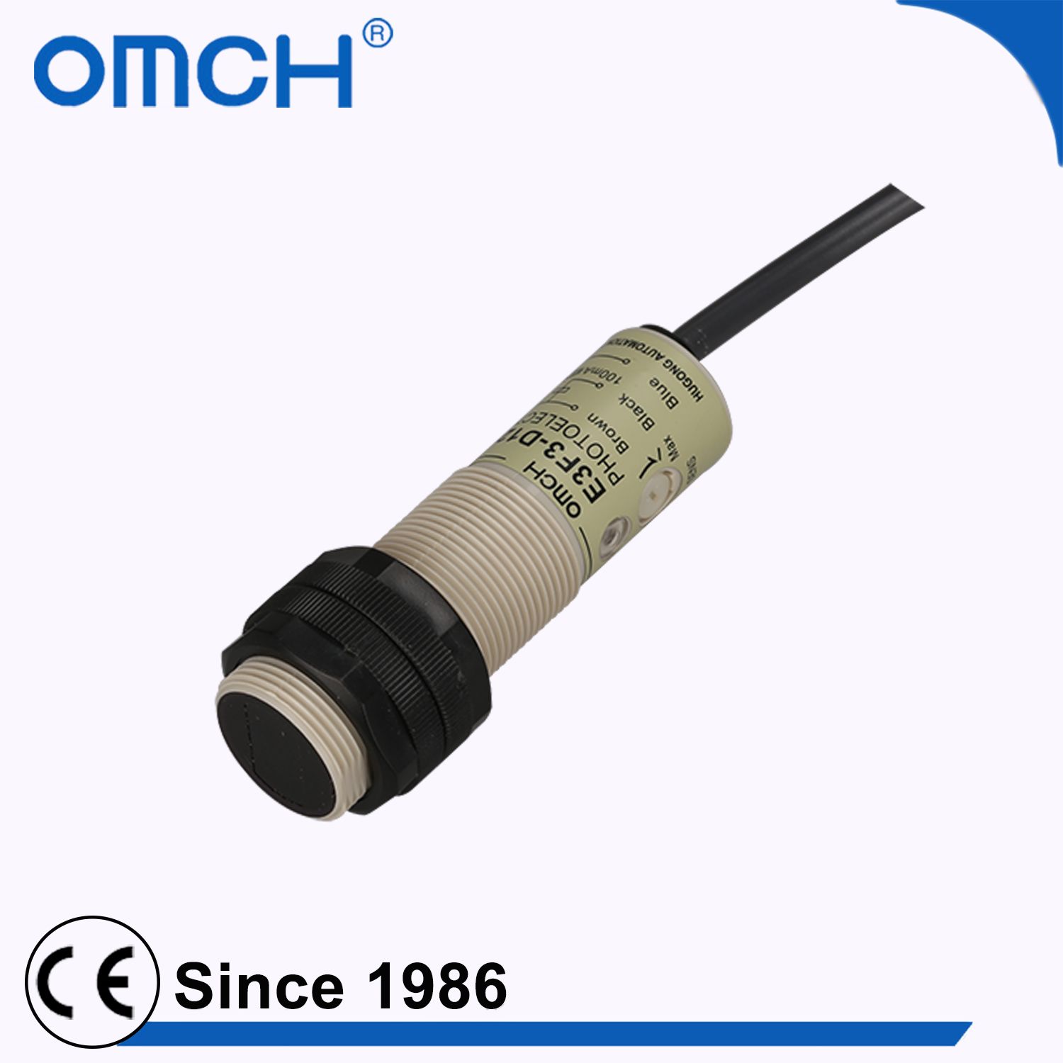 IP 65 Auto Cylindrical Inductive Photo Sensor 110V