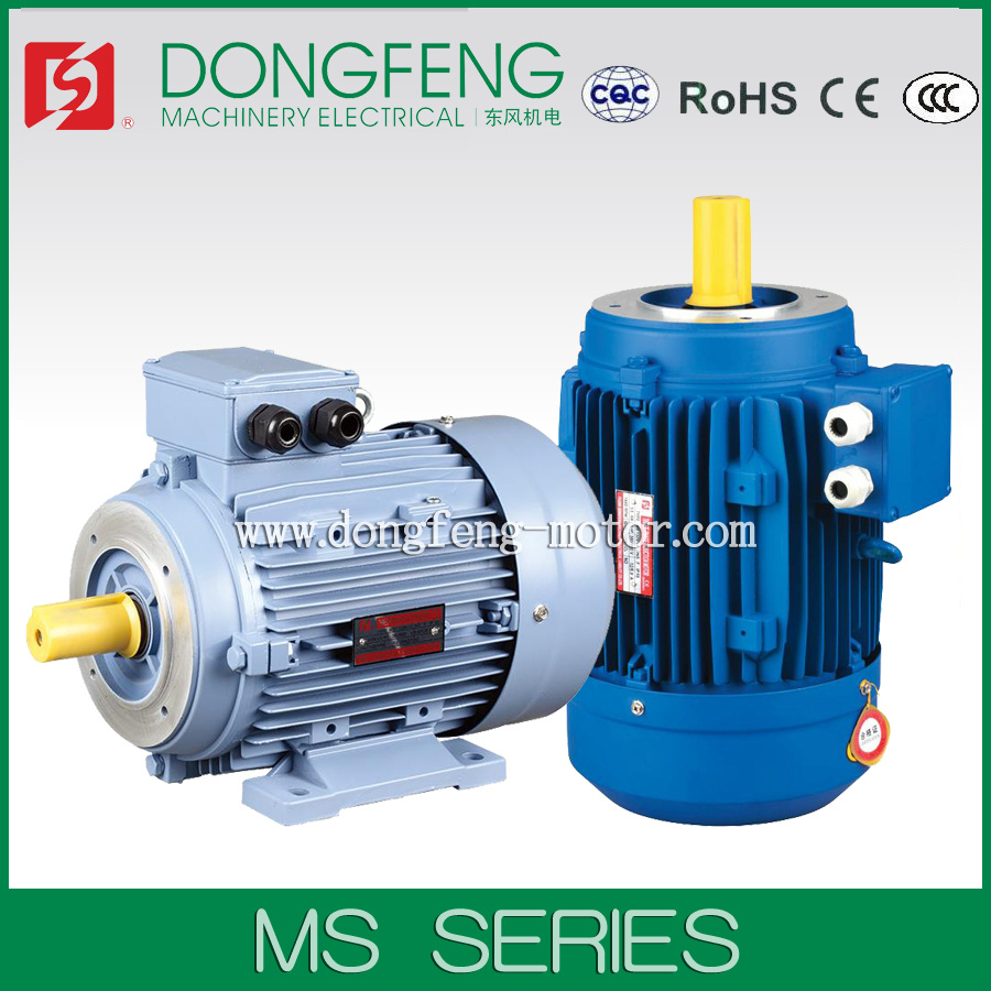 Three Phase Aluminum IE3 AC Motor for Marine MS Series